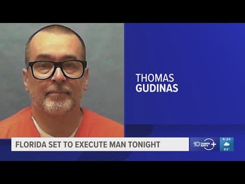 Florida set to execute man convicted of raping and killing a woman outside of a bar