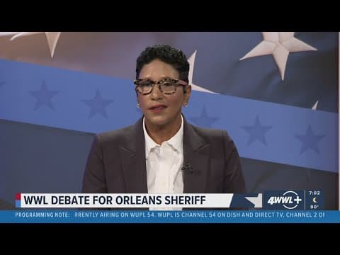 Orleans Parish sheriff debate: Michelle Woodfork gives her opening statement