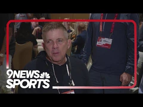 Sean Payton speaks at NFL meetings