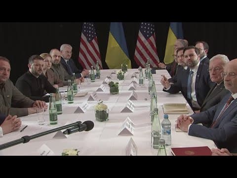 Trump Latest: VP Vance meets with President of Ukraine