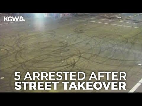 Police bust street takeover in Salem, arrest 5