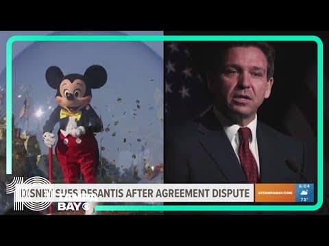Disney vs DeSantis: The latest with the lawsuit