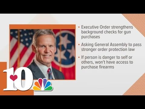 Gov. Bill Lee introduces stronger gun regulations