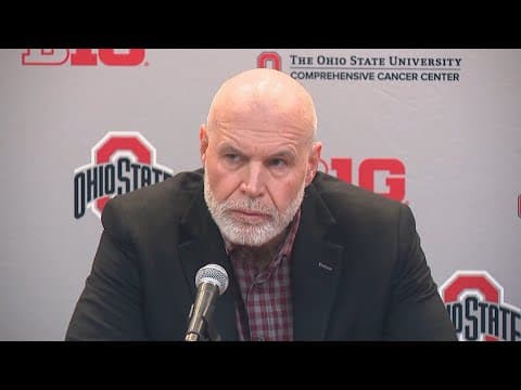 Jim Knowles postgame interview | Ohio State-Michigan