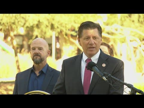 Senator Brian Jones announces new bill banning homeless encampments near schools and parks