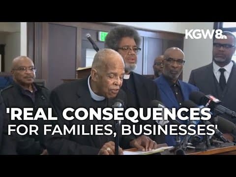 Portland faith leaders call for calm as Trump administration prepares to deploy National Guard