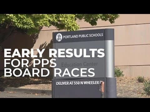 Leading candidates emerge in Portland school board races as early results come in