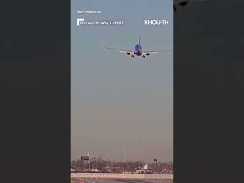 Southwest Airlines close call: Pilot attempting to land pulls up to avoid collision