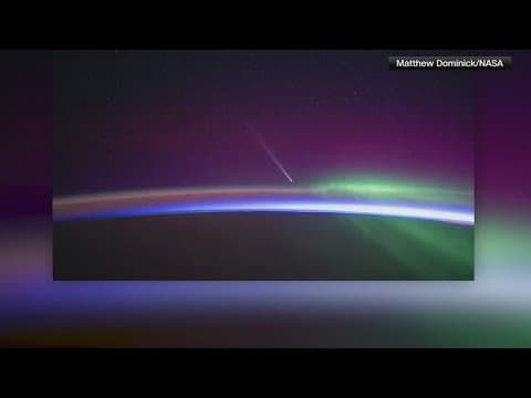 Comet visible for first time in 80,000 years