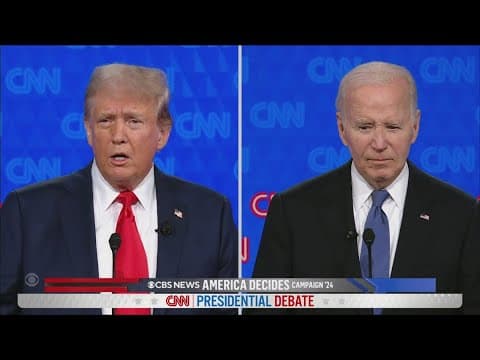 Verifying claims made during the presidential debate