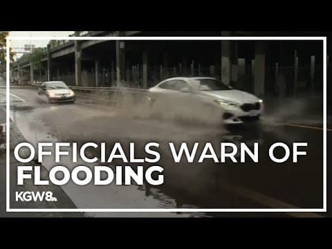 Rain, wind hit Portland area; Johnson Creek could reach minor flood stage