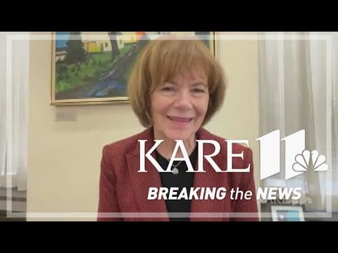 Senator Tina Smith hospitalized after not feeling well