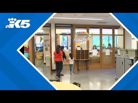 First day of school at Lake Washington School District