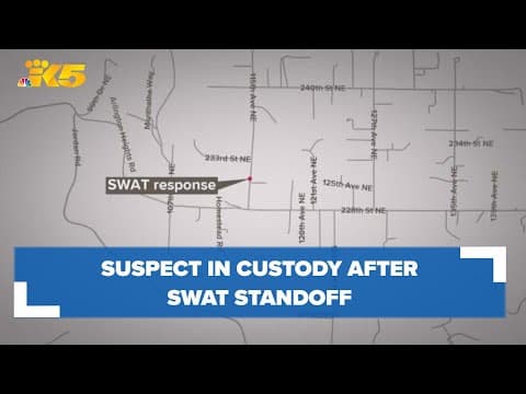 Suspect in custody after SWAT standoff in Arlington