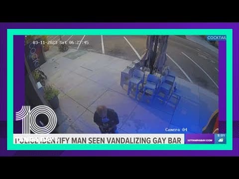 Police identify St. Pete man accused of vandalizing popular gay bar