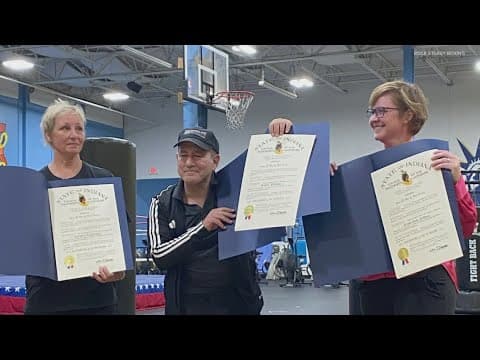 'Rock Steady' team receives Sagamore of the Wabash