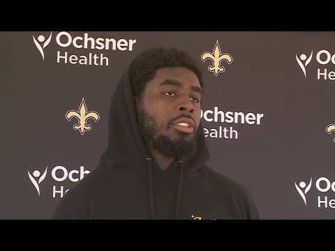 DE Carl Granderson says "it's go time" now that pads are on at training camp