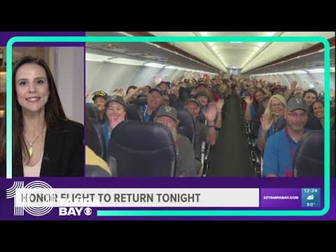 Honor Flight takes 77 veterans from St. Petersburg to Washington, DC