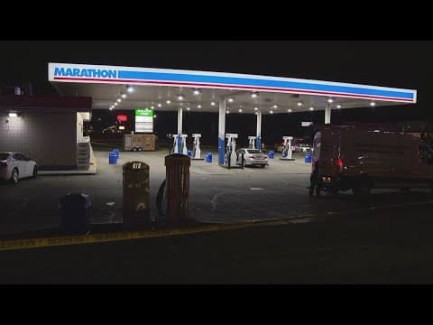 IMPD investigating after body found with trauma at northwest side gas station