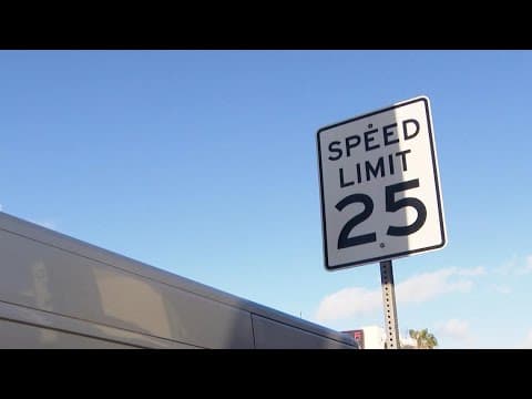 San Diego considers reducing speed limits on busy streets