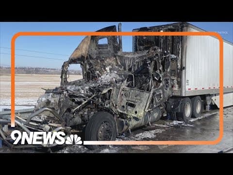 I-76 reopens after hit-and-run, truck fire