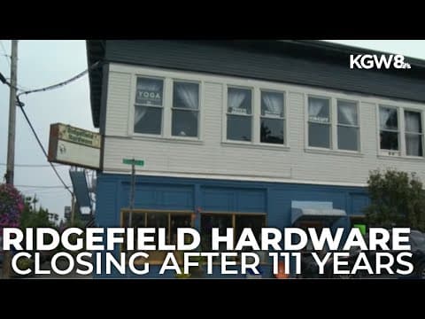 Ridgefield's only hardware store closing after 111 years