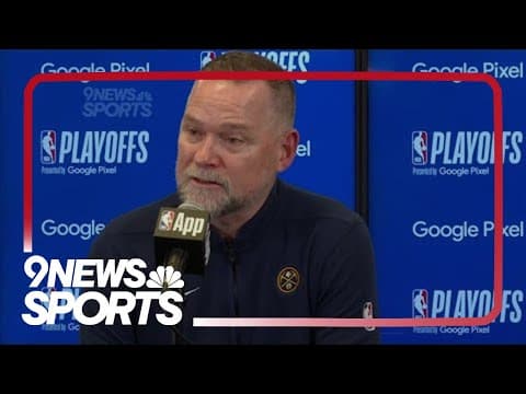 Nuggets coach Michael Malone after Denver's season-ending loss in Game 7