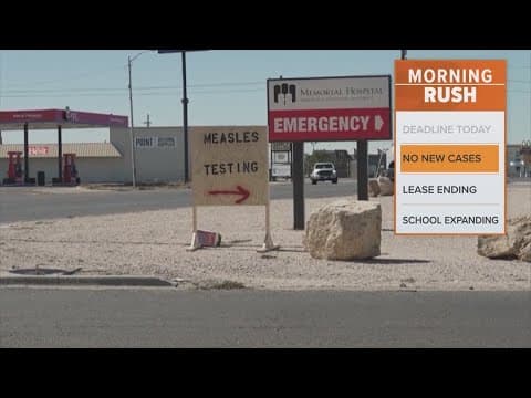 Texas Health officials said the Measles outbreak is over