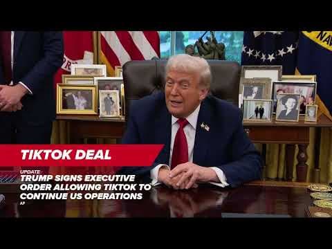 Trump says China approved proposed deal putting TikTok under US ownership