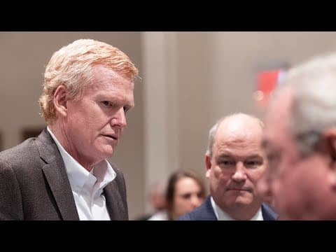 Jury reaches verdict in Alex Murdaugh double murder trial