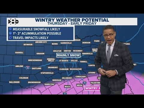 DFW Weather: It's cold! Freezing temperatures are here to stay this week