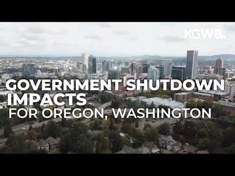 Oregon, Washington state leaders speak out on local impacts of government shutdown