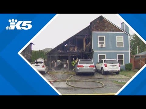 Two homes damaged by fire in Tacoma