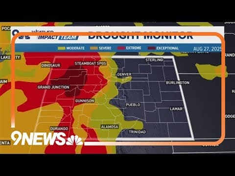 Has the rain helped Colorado's drought?