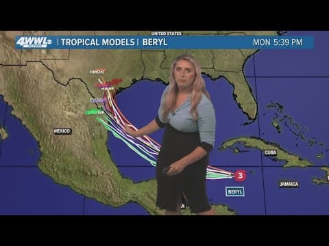 Thursday Noon Tropical Update: Hurricane Beryl slams Caribbean islands