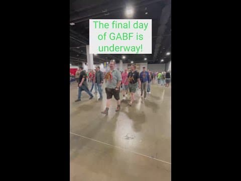 Final day of Great American Beer Festival