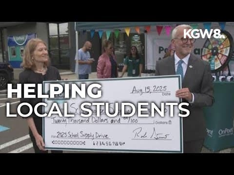 KGW School Supply Drive reaches halfway point