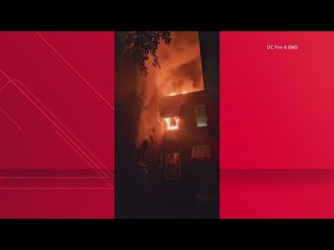 Rowhome blaze in DC under investigation