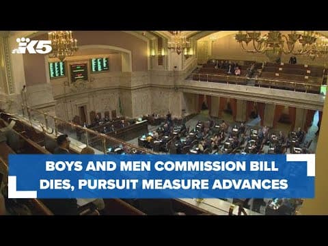 In Session: Boys and Men commission bill dies, pursuit measure advances