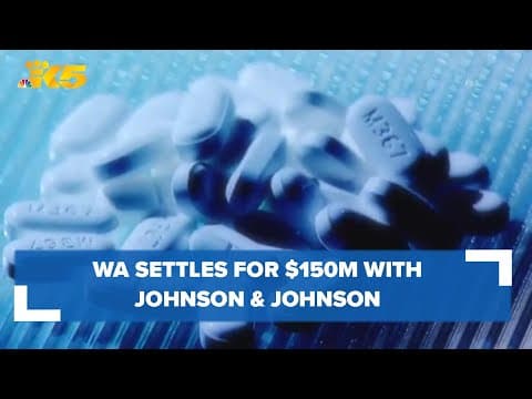 Washington settles for nearly $150 million with Johnson & Johnson for role in opioid epidemic
