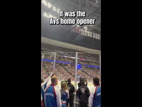 Avs Zamboni driver celebrates 25 years