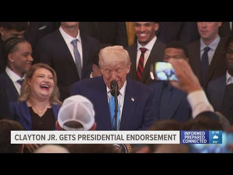 Bartow basketball star Walter Clayton Jr. gets shout out from President Trump