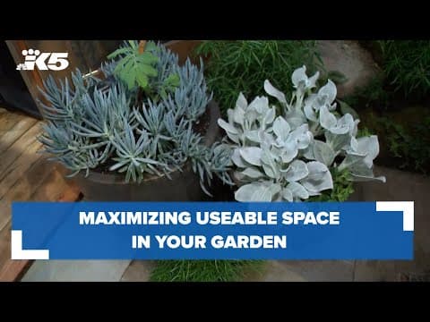 Maximizing useable space in your garden