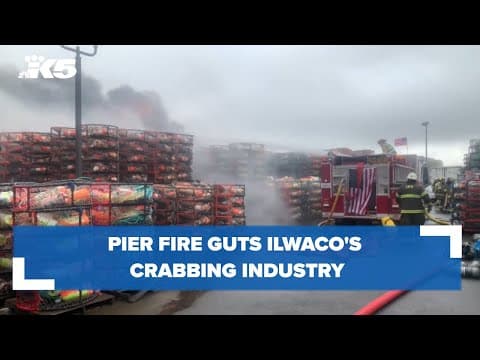 Fire guts Ilwaco's crabbing industry