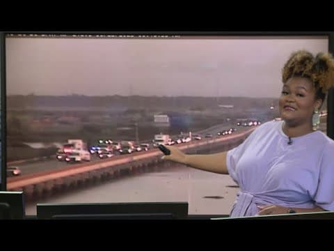 Traffic remains backed up on Bonnet Carre Spillway amid stalled 18-wheeler and four-car crash