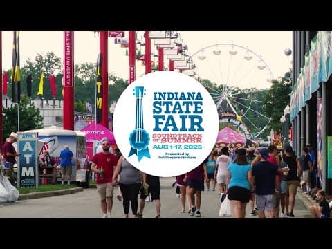 Hoosier Heritage & Modern Fun: What to expect at the 2025 Indiana State Fair | 13News