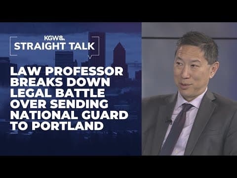 Law professor breaks down legal battle over National Guard in Portland