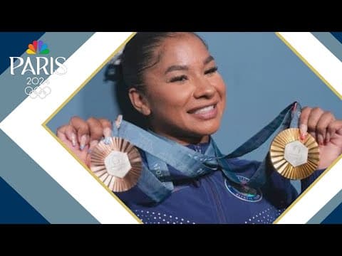 Gymnast Jordan Chiles breaks silence after being stripped of Olympic bronze medal