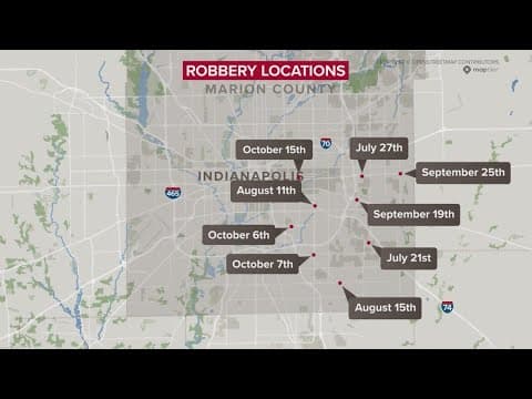IMPD arrests suspect in serial robberies across Indianapolis