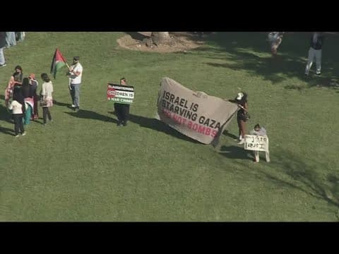 A dozen protesters arrested after they 'gained access into a building' in Dallas, police say
